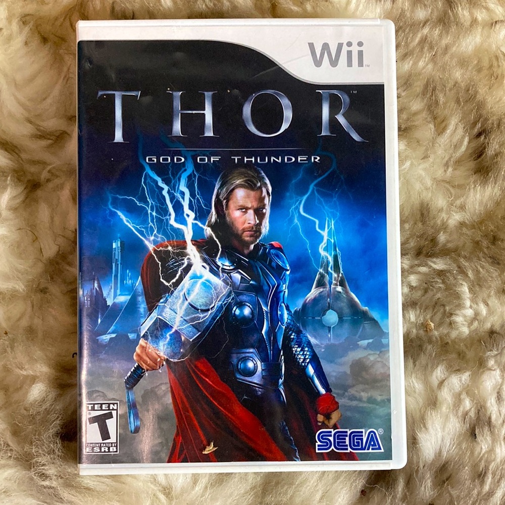 Thor God of thunder Wii game